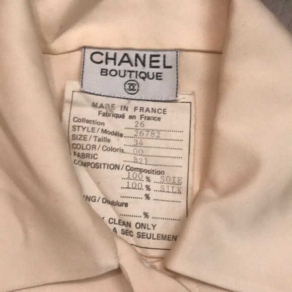 BEAUTIFUL vintage silk top - Picture 5 of 6